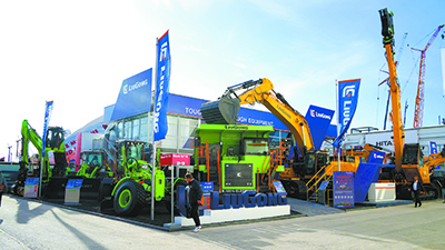 柳工亮相bauma 2025